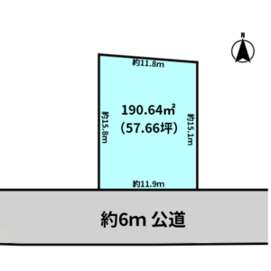 稲敷郡阿見町 大字荒川本郷　土地 画像1