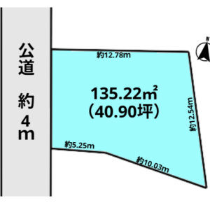 三郷市 市助 土地 画像1
